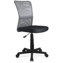 Fotel obrotowy młodzieżowy Dingo popiel+czarny Halmar