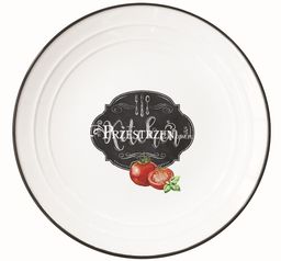 PORCELANOWY TALERZ DO PRZYSTAWEK SAŁATEK - KITCHEN BASICS