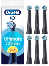 Oral-B iO Ultimate Clean Black 6szt. Końcówka