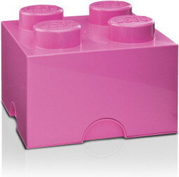 Lego Storage Brick 4 różowy