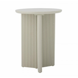 Bloomingville EDITH Stolik Pomocniczy - Boczny / Biały