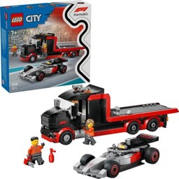 LEGO 60493 City Ciężarówka F1 z bolidem Audi