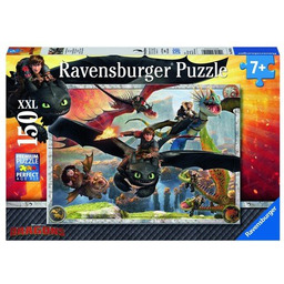 Ravensburger, puzzle, Jak wytresować smoka, 150 el.