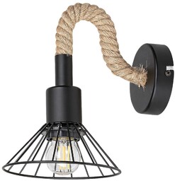 RABALUX 5270 Daryl Lampa ścienna IP20 czarny E27