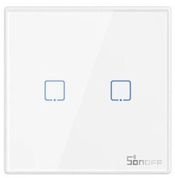 Sonoff Bezprzewodowy Włącznik Światła 433MHz T2EU2C-RF (2-kanałowy)