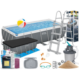 Basen Bestway 404x201x100 Ogrodowy Stelażowy 56442 15w1