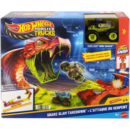 Hot Wheels Tor Monster Trucks Mega skok Nokaut