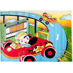 Dywan Fun Kids 100x160 Dzieci Kierowca Auto 717bl