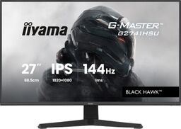 MONITOR IIYAMA LED IPS 27" G2741HSU-B1 Black Hawk