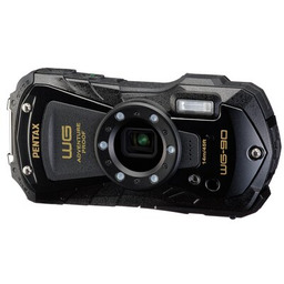 PENTAX Aparat WG-90 Czarny, 16Mpix, 5x zoom, Full