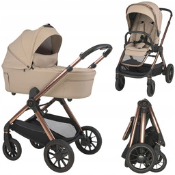 Espiro Code wózek spacerowy lekki gondola 2w1 sam