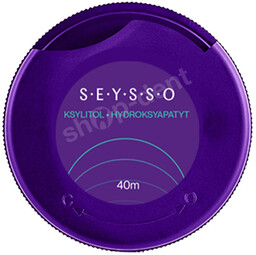 SEYSSO Color Blackcurrant Nić dentystyczna PTFE z ksylitolem