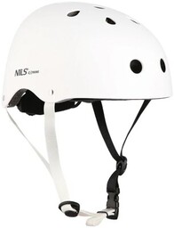 NILS EXTREME Kask MTW001 Biały (rozmiar S)