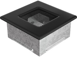 Kratka Wentylacyjna Kominkowa 11X11 Czarna