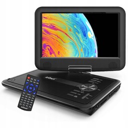 Przenośny Samochodowy Odtwarzacz DVD 9'' LCD Czarne