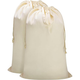 CALACH Gruby płócienny wytrzymały bawełniany worek na pranie