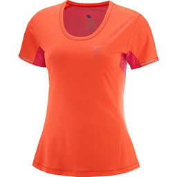 Salomon Damska koszulka z krótkim rękawem Agile
