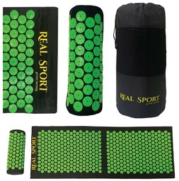 Real Sport Mata zdrowotna do akupresury z poduszką