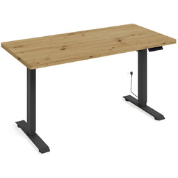 Elior Nowoczesne biurko do pracy na stojąco dąb
