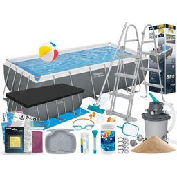 Basen Bestway 404x201x100 Ogrodowy Stelażowy 56442 19w1