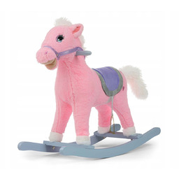 Koń Na Biegunach Łatek Pink Milly Mally