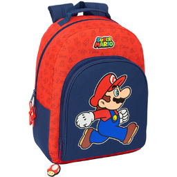Plecak szkolny Super Mario Trick Czerwony Ciemnoniebieski 32