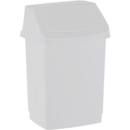 Kosz na śmieci 9 l Curver CLICK-IT, białe