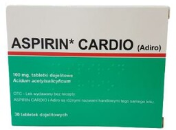 Aspirin Cardio 100mg, 30tabl. DELFARMA