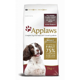 Applaws Dog Adult Small&Medium kurczak z jagnięciną 2kg