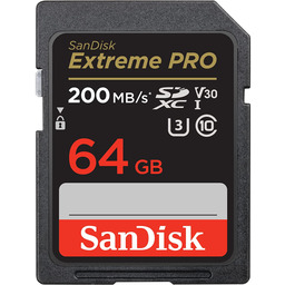 SanDisk SDSDXXU-064G-GN4IN - karta Extreme PRO SDXC 64GB,