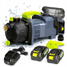 Akumulatorowa pompa ogrodowa 3500L/h 2x6Ah ładowarka Kraft&dele Solidna