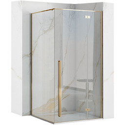 Rea Kabina prysznicowa Rea Fargo 100x80 Gold