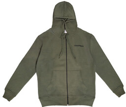 GASPARI NUTRITION Zipped Hoodie - Khaki - Bluza