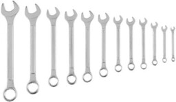 TOP TOOLS Zestaw kluczy płasko-oczkowych 35D357 (12 elementów)