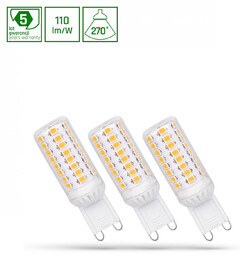 LED G9 230V 4W CW DIMMABLE SMD 5
