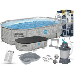 Basen Bestway 488x305x107 Ogrodowy Stelażowy 56946