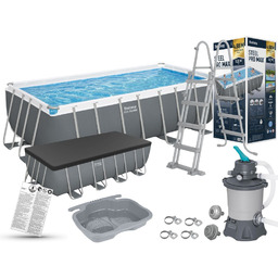 Basen Bestway 488x244x122 Ogrodowy Stelażowy 56671