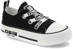 Big Star Czarne Trampki Materiałowe Dziecięce Buty Wsuwane