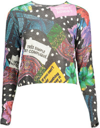 DESIGUAL SWETER DAMSKI CZARNY