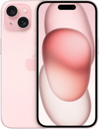 Smartfon APPLE iPhone 15 128GB Różowy MTP13PX/A