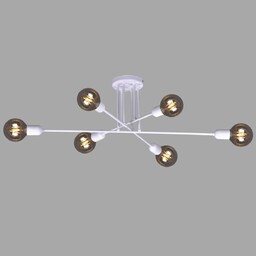Pająk LAMPA sufitowa Sitya K-4393 Kaja industrialna OPRWA