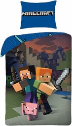 Character World Minecraft Pościel Dziecięca, 140 x 200