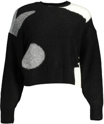 DESIGUAL SWETER DAMSKI CZARNY