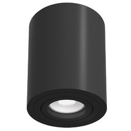 Maytoni Okrągła oprawa sufitowa Atom C016CL-01B tuba czarna