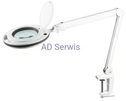 Lampa warsztatowa z lupą 5D 10W,6500K