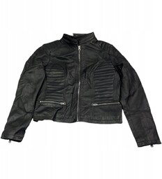 Skórzana kurtka damska ramoneska Real Leather S