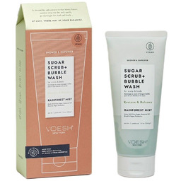 Sugar Scrub + Bubble Wash peeling i pianka