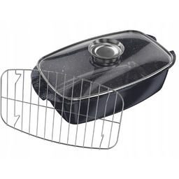 Ernesto Brytfanna aluminiowa z pokrywką 5,7L z powłoką