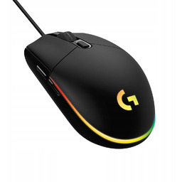 Mysz przewodowa Usb do gier Logitech G203 Lightsync