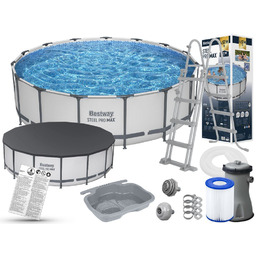 Basen Bestway 457x122 Ogrodowy Stelażowy 56438